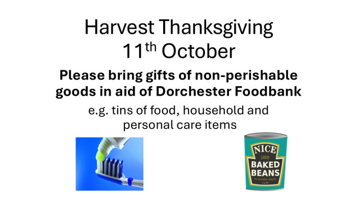 Dorchester Baptist Church Harvest Festival